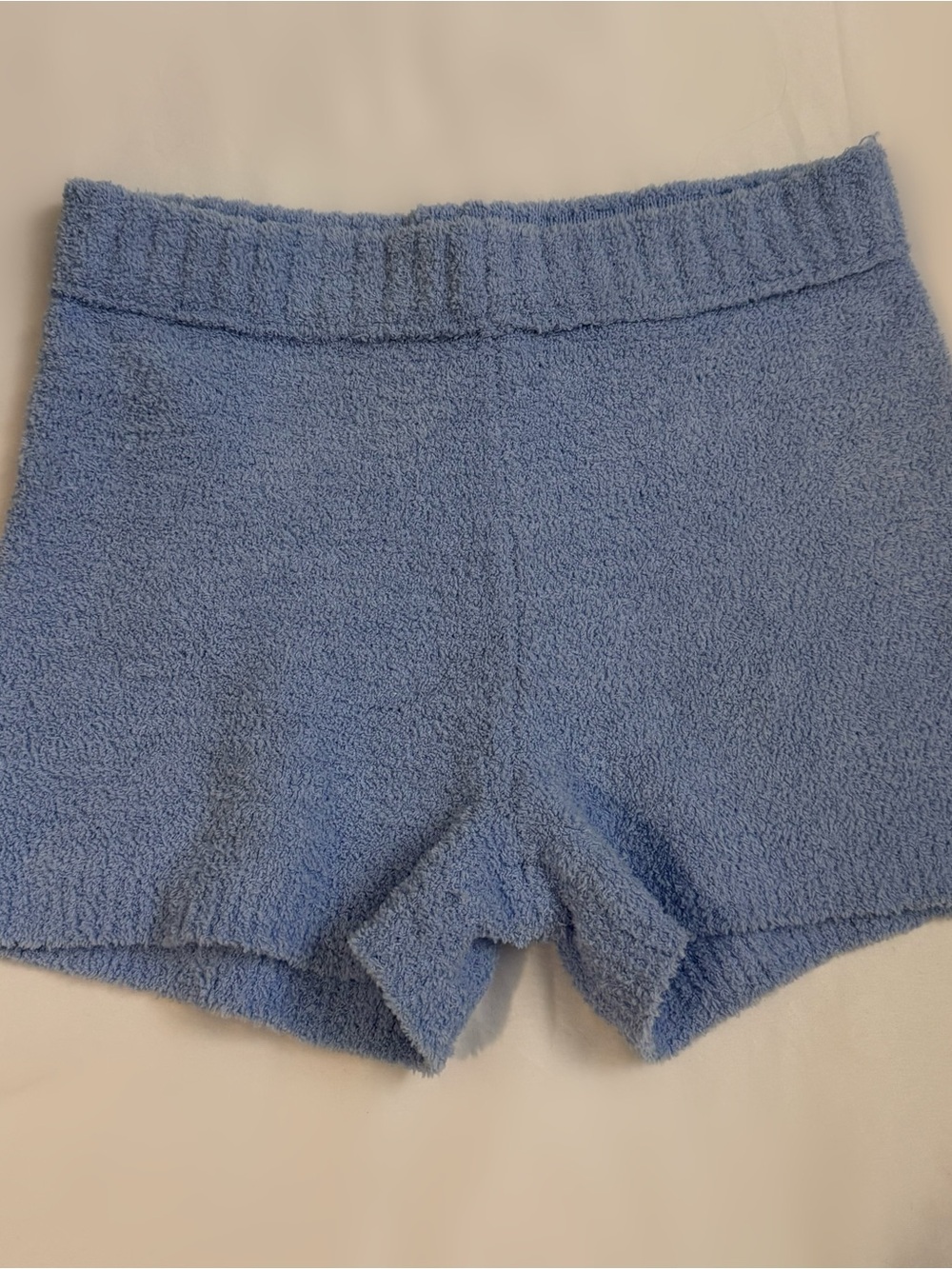 Aerie Blue Cozy Terry Lounge Shorts Size M